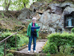 Feierliche Maiandacht in der Fatima-Grotte 